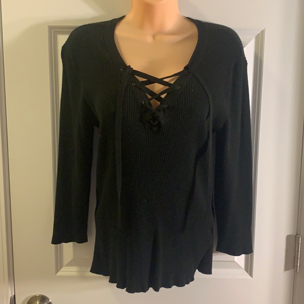 Black sexy sweater